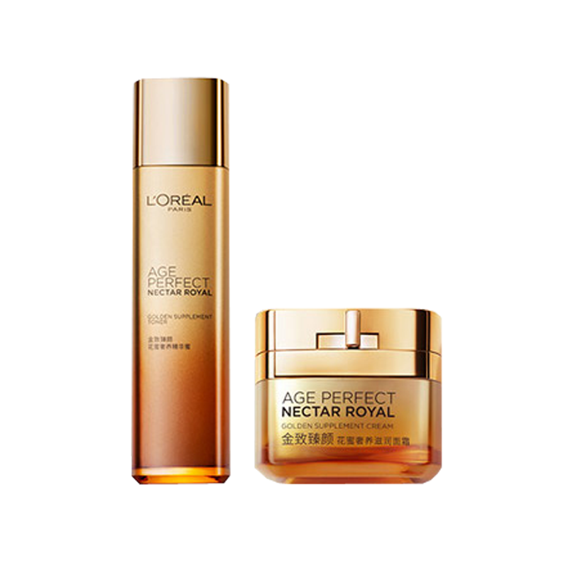 欧莱雅 花蜜滋养 护肤套装