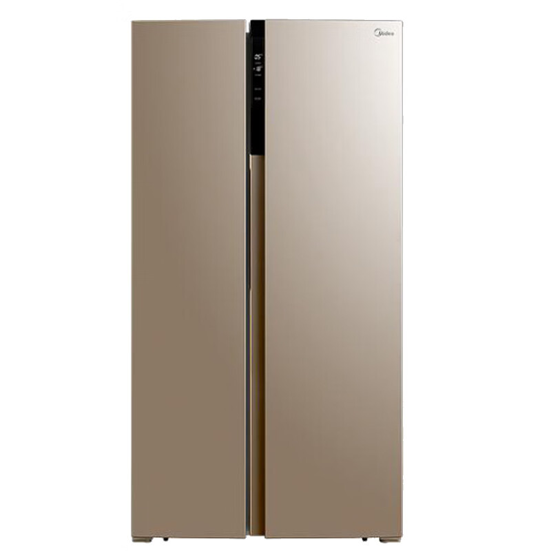 美的 一级能效对开门冰箱
