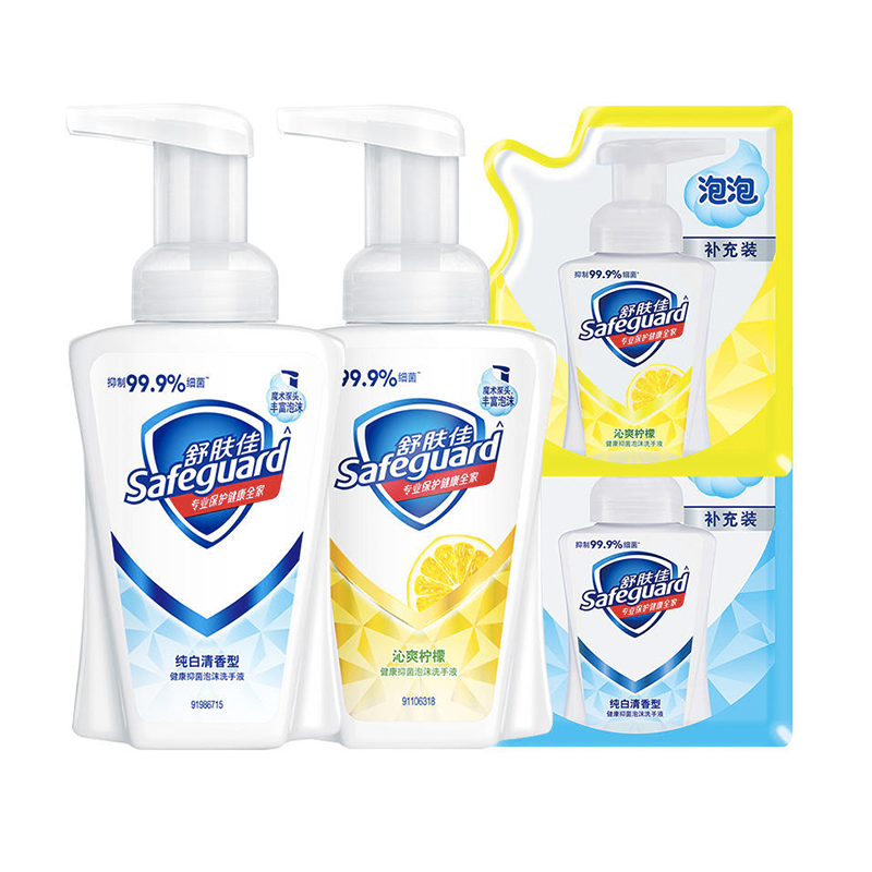 舒肤佳 纯白柠檬 泡泡洗手液