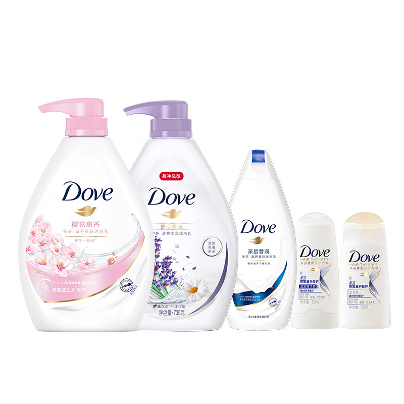 多芬 轻透触感沐浴露