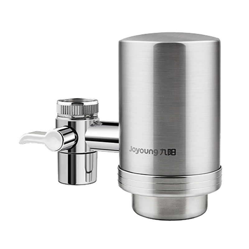 九阳不锈钢外壳过滤龙头