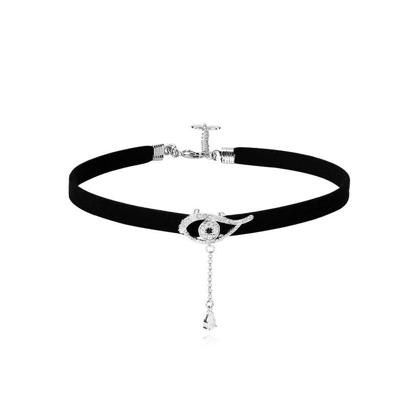 She's简约锁骨项链