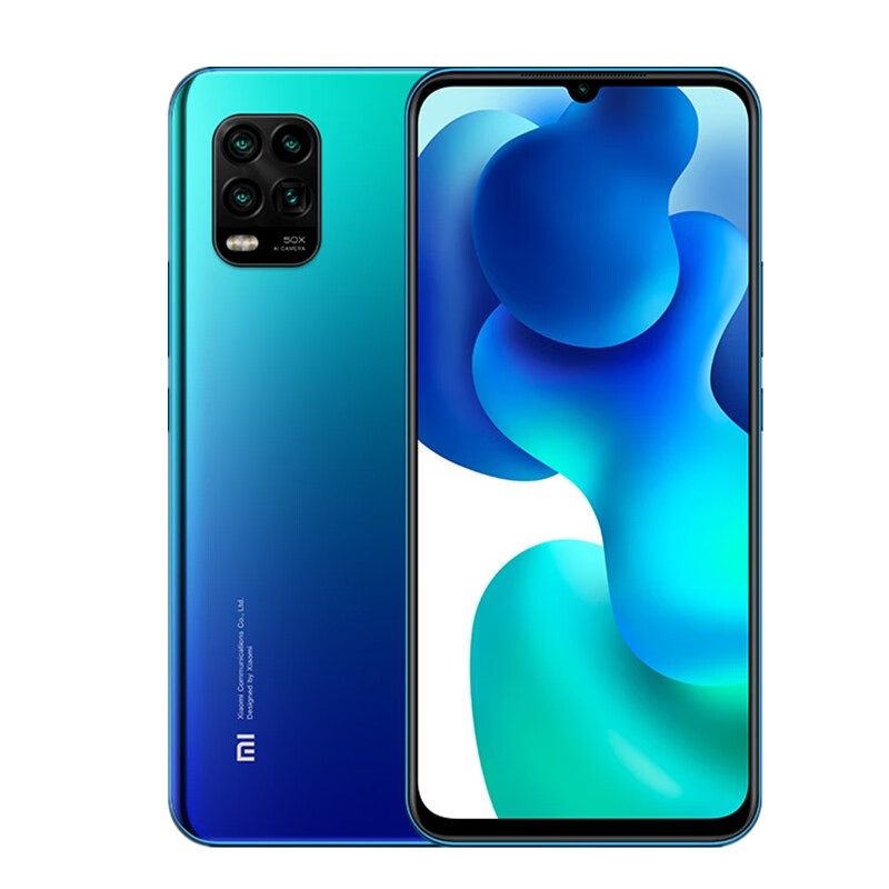 小米 10青春版蓝莓薄荷手机