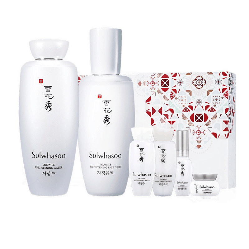 雪花秀 滋晶雪滢焕白护肤套装
