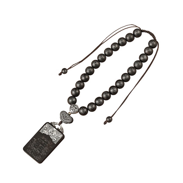 梵心 貔貅手工活结汽车挂件