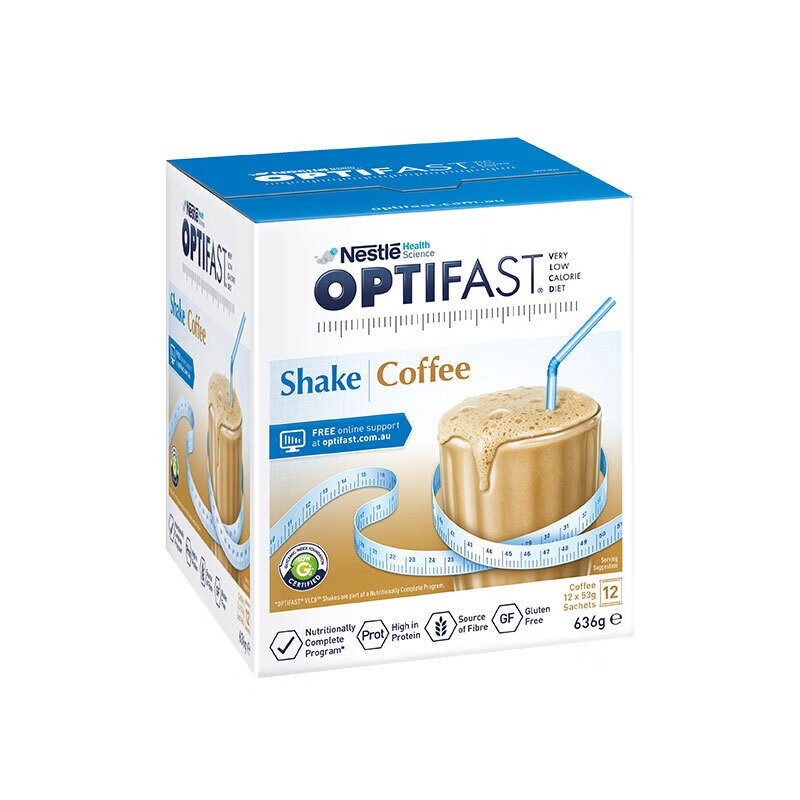 optifast咖啡味代餐奶昔