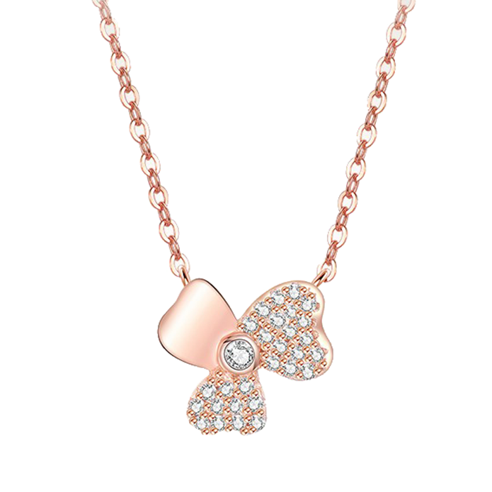 卡蒂罗925银三叶草项链