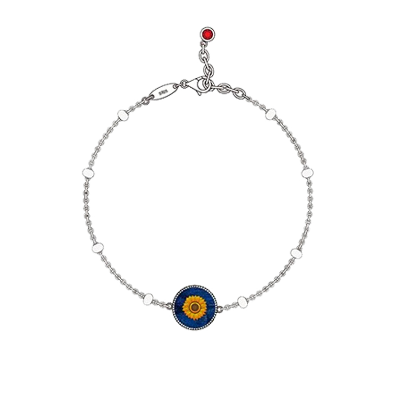 沫兰 梵高向日葵手链