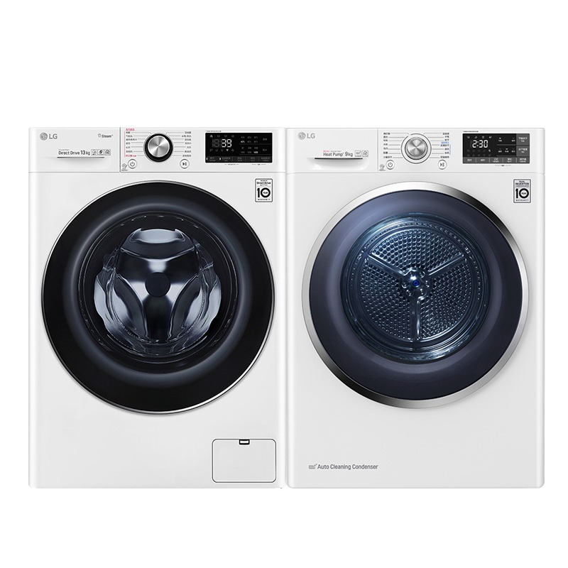 LG 四喷头大容量洗烘套装