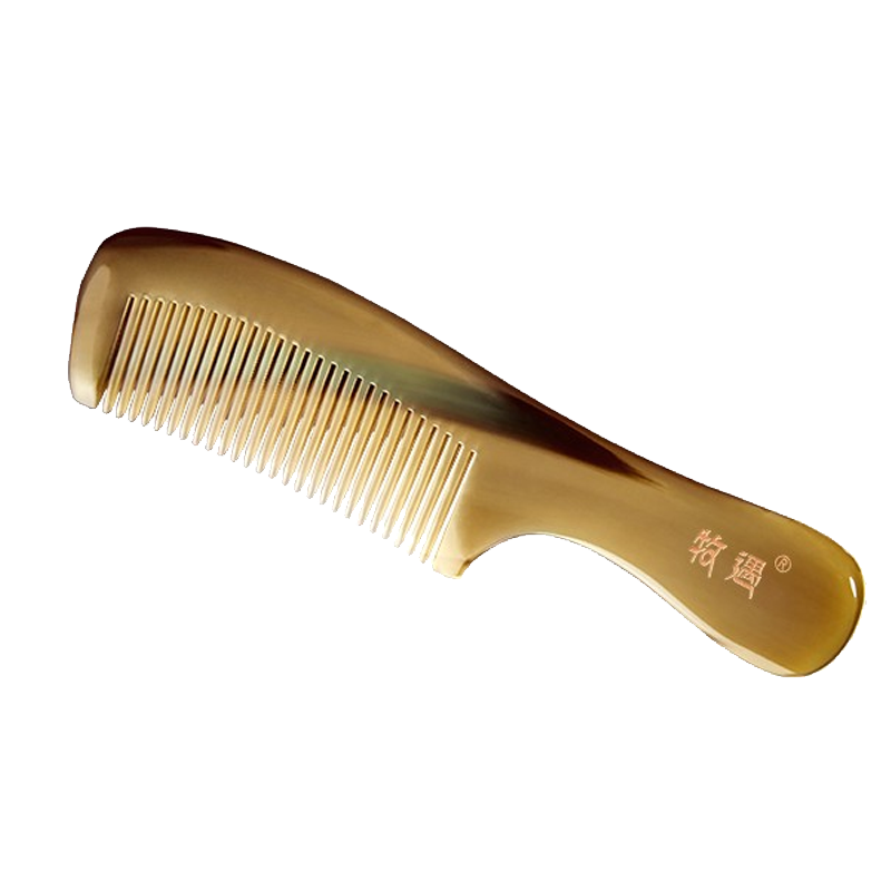 牧遇 圆柄光面 梳子