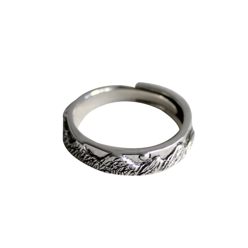 南风歌 圆滑戒圈 戒指