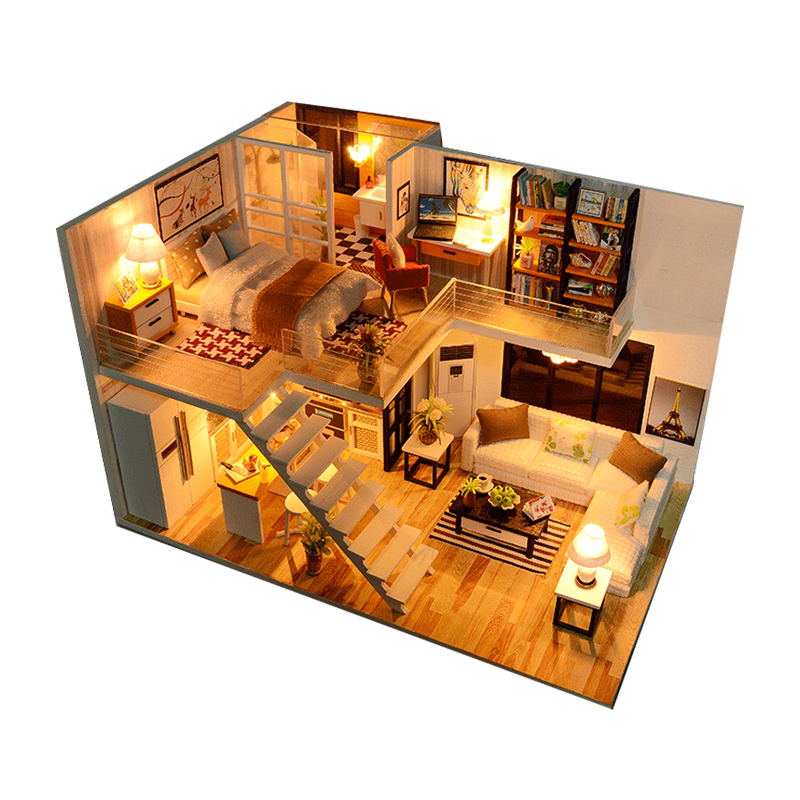 我的小屋 手工拼装 创意小屋