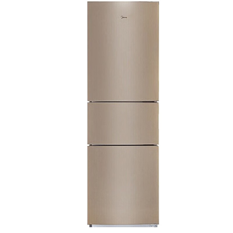 美的 三门三温保鲜节能冰箱