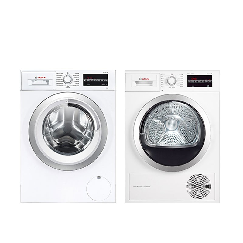 博世双重降噪洗烘套装