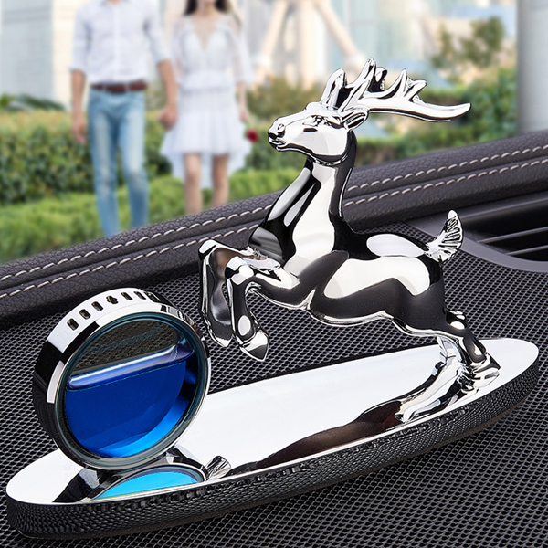 标鲨一鹿平安香薰摆件