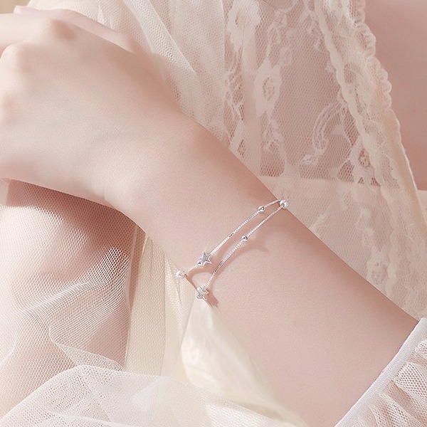 花影 甜美可爱五角星手链