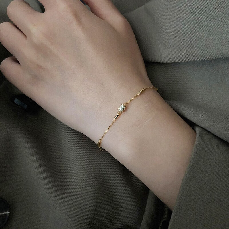 束芬 925银小蛮腰手链