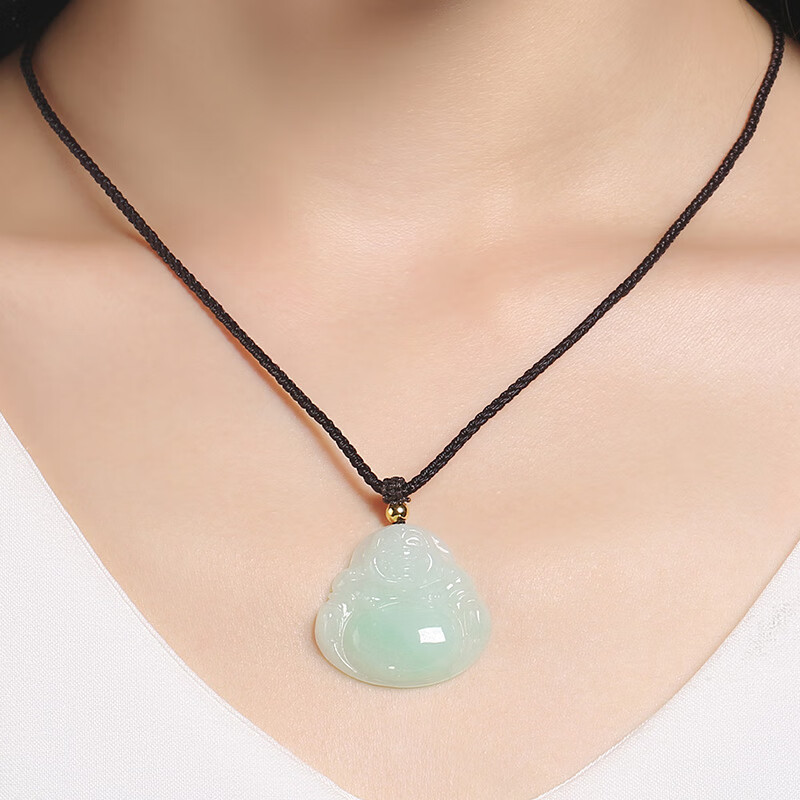 凤禧 质地细密翡翠吊坠