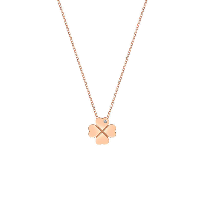 N2it 时尚四叶草项链