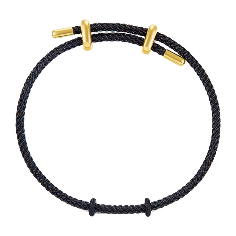 周大福尼龙扣手绳