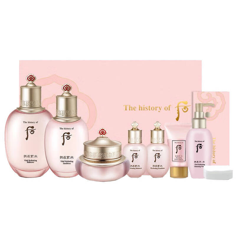 whoo 清爽保湿护肤套装