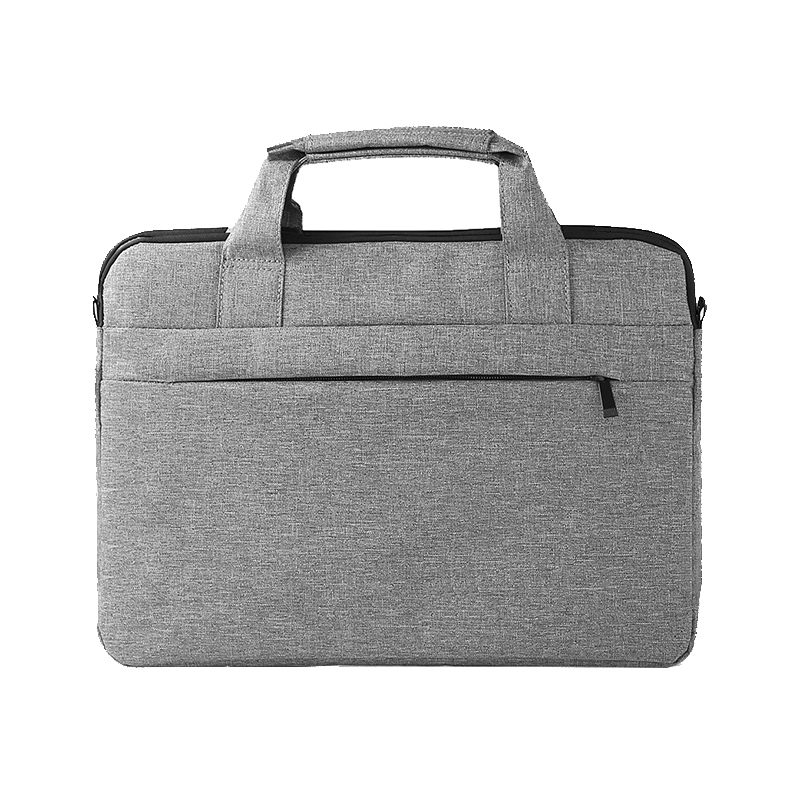 木丁丁 大容量防水灰色电脑包