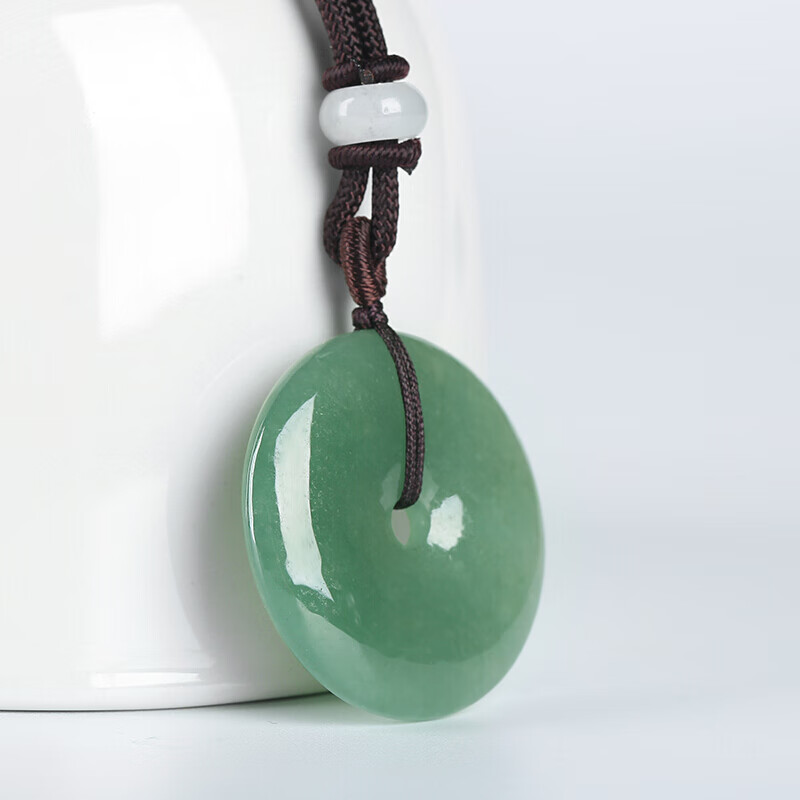 凤禧 绿色翡翠吊坠