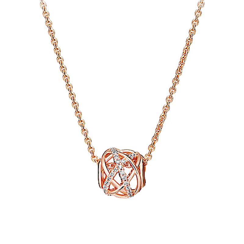 潘多拉 镂空银河项链