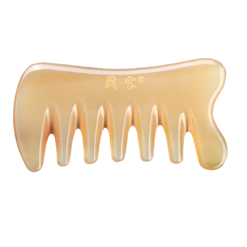 闽宝 天然牛角 梳子