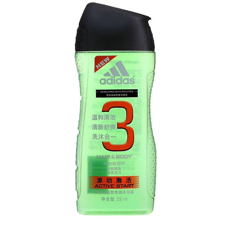 阿迪达斯 水润香氛沐浴露