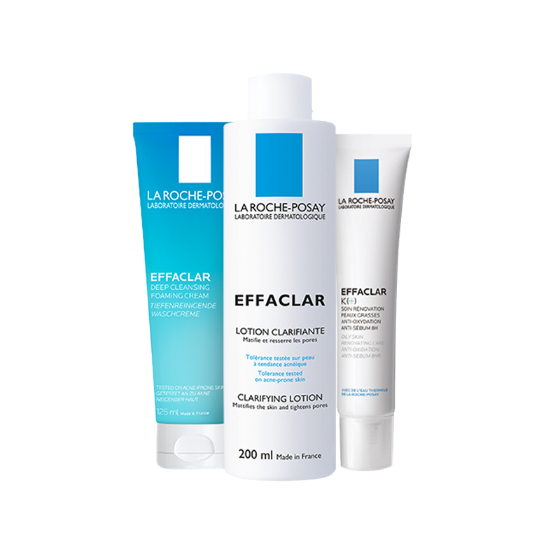 理肤泉清痘净肤护肤套装