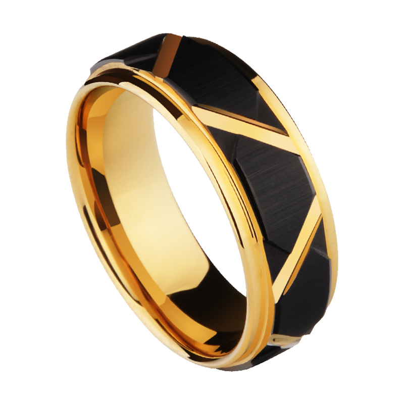 飒雅 钨金帅气戒指