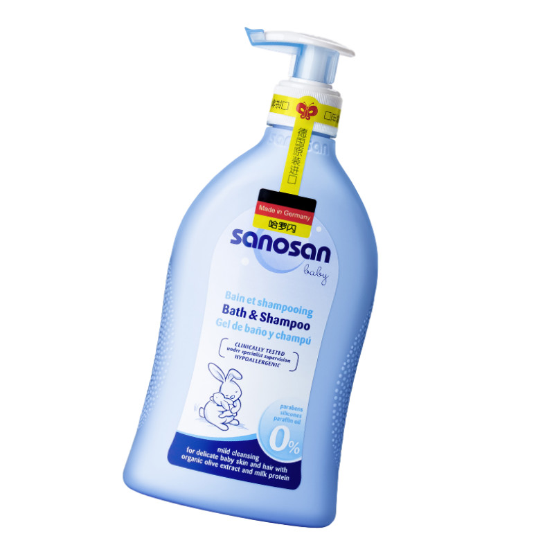 哈罗闪 婴儿洗发沐浴露口