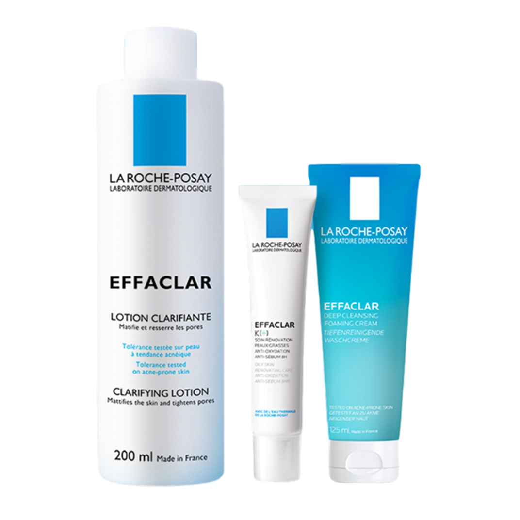 理肤泉 清痘净肤护肤套装