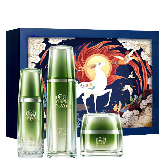 百雀羚 九色鹿定制紧致护肤套装