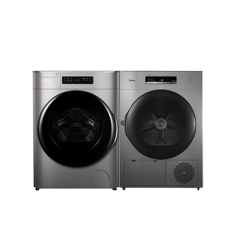 美的 银离子除菌洗烘套装