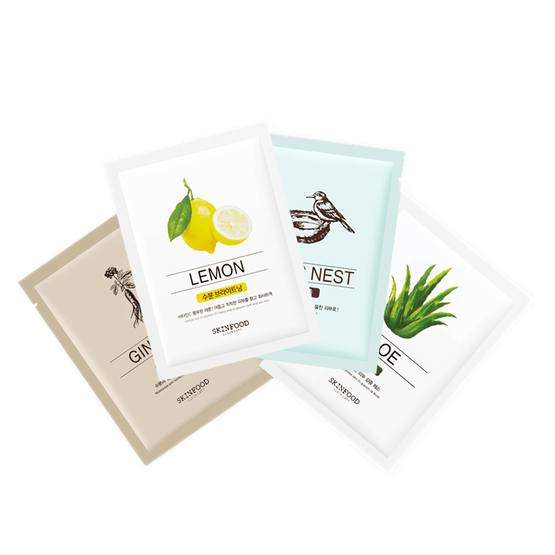 思亲肤 组合装美印美食面膜