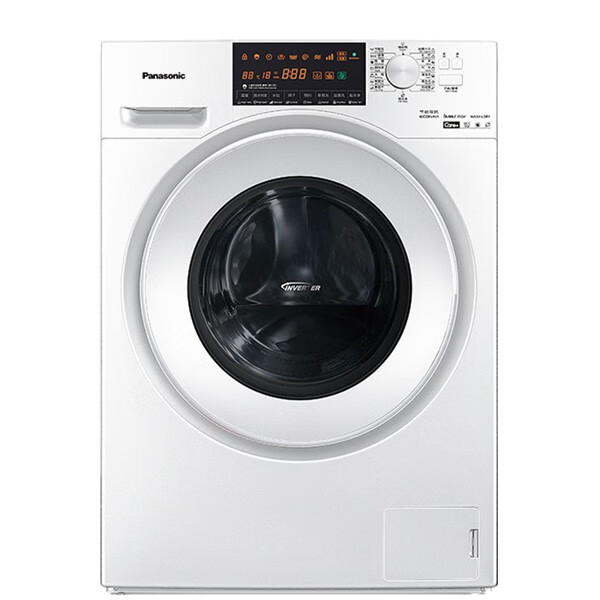 松下高温除菌变频滚筒洗衣机
