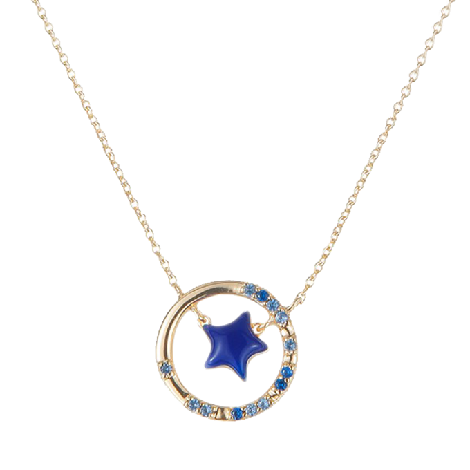 翡拉拉 精巧小星星项链