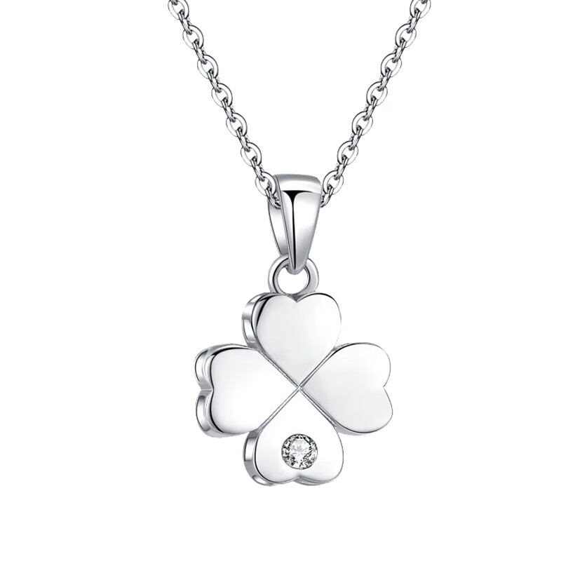 珂瑞逸 精致四叶草 项链