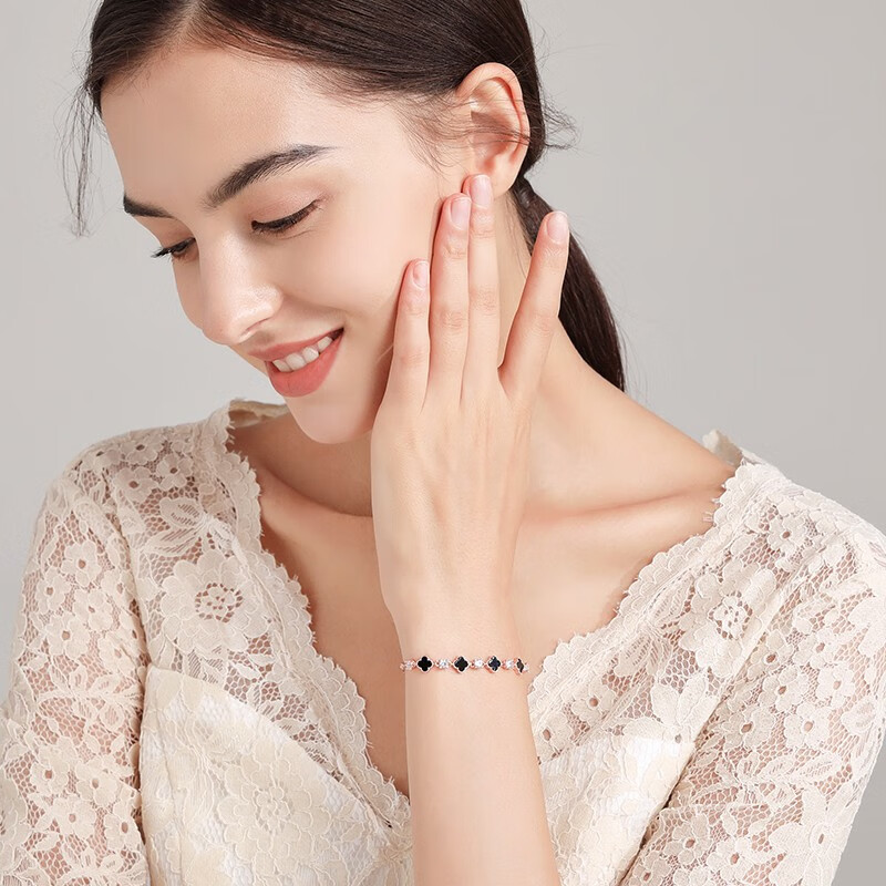 FZOG 银镀铂金手链