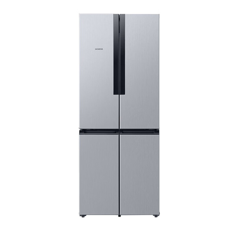 西门子 拉丝金属面板冰箱