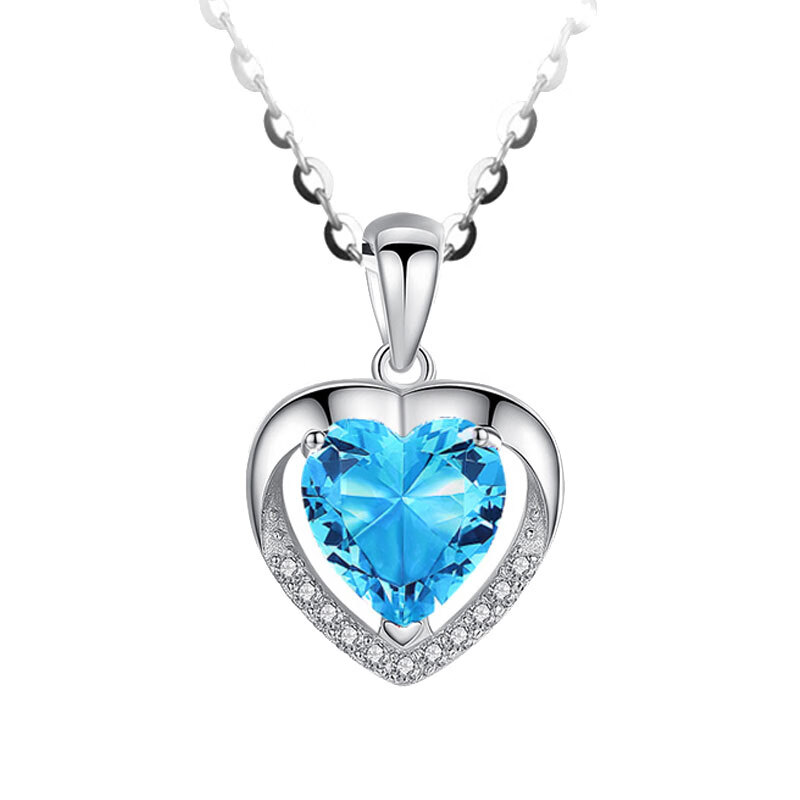 建禄 海洋之心项链