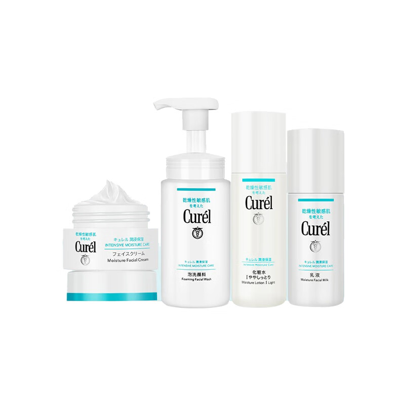 珂润 滋润不粘腻护肤套装