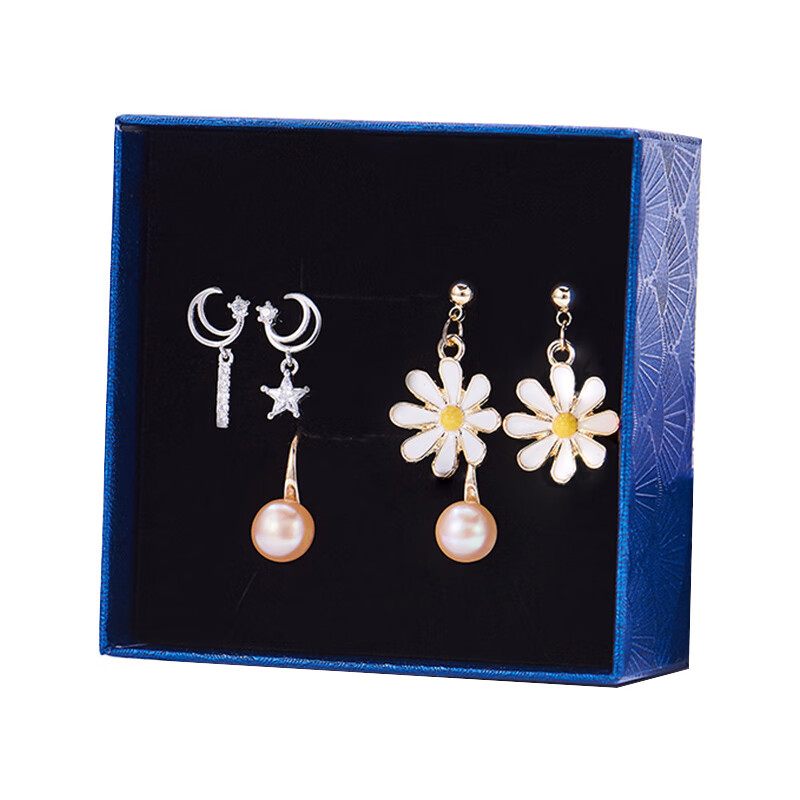 缔晶花语三件套耳饰