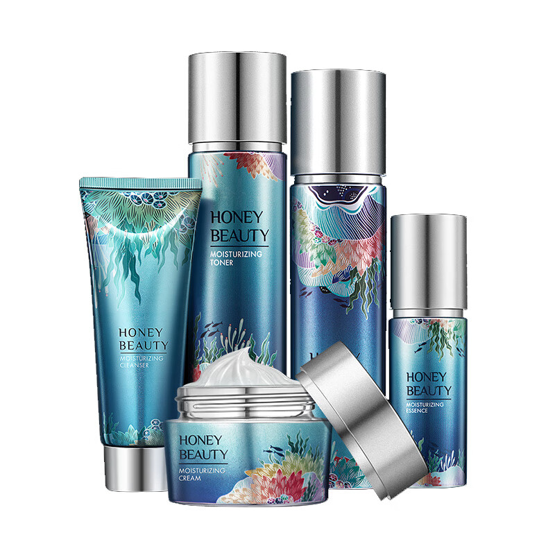 透蜜 保湿修复海藻护肤套装