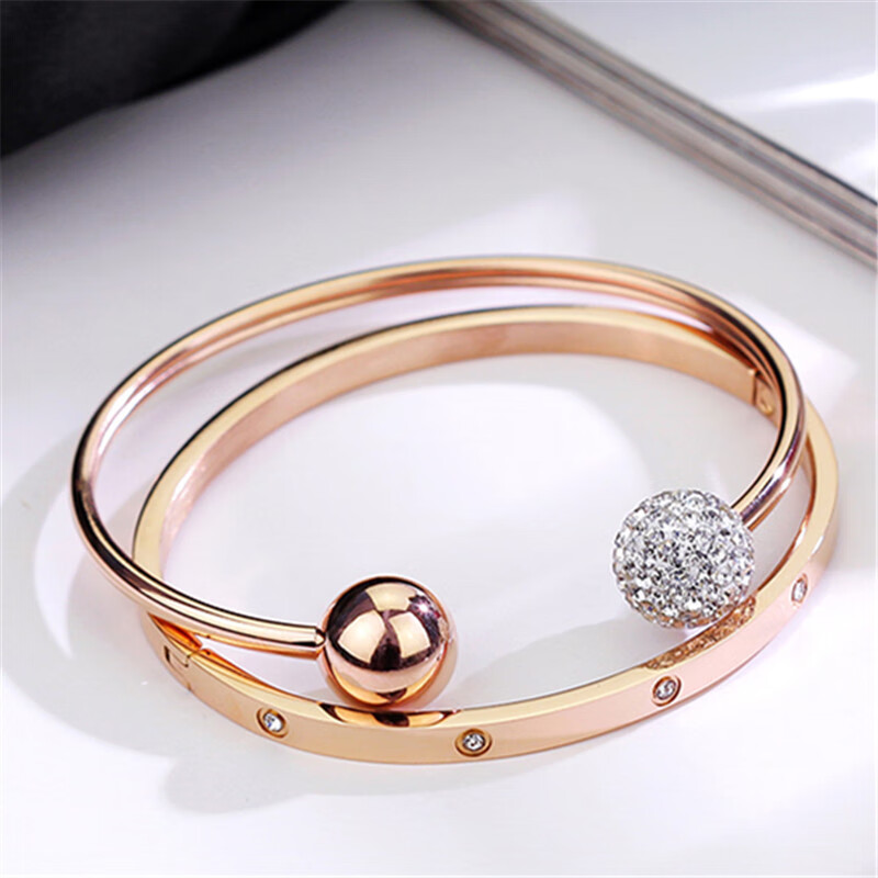 CAROMA 仿水晶球手镯