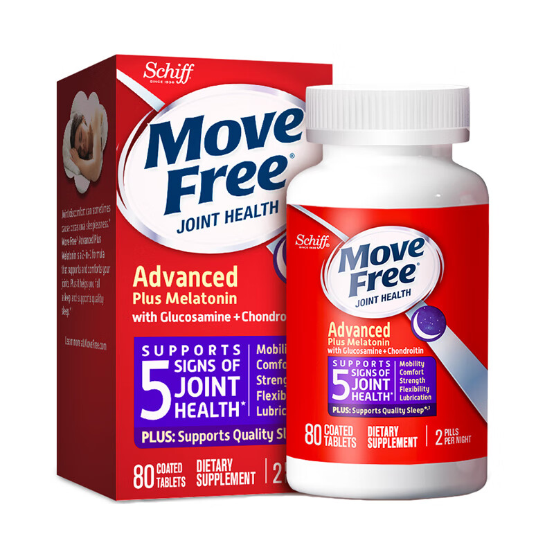 旭福 氨糖紫瓶 褪黑素片