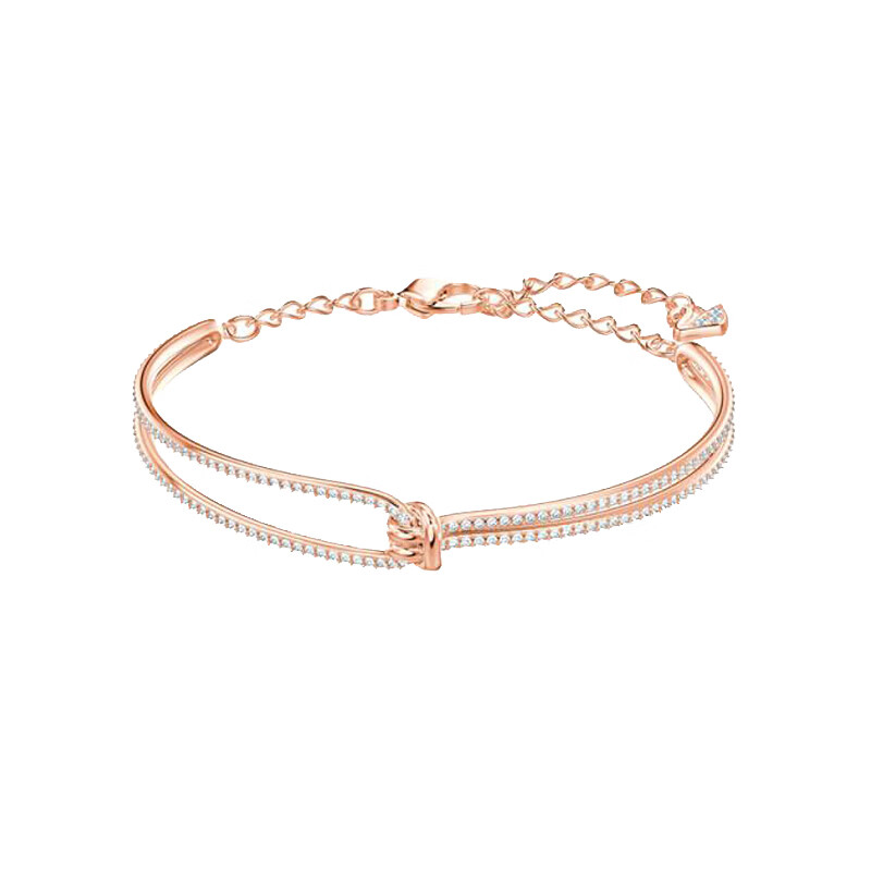 施华洛世奇 扭结仿水晶手链