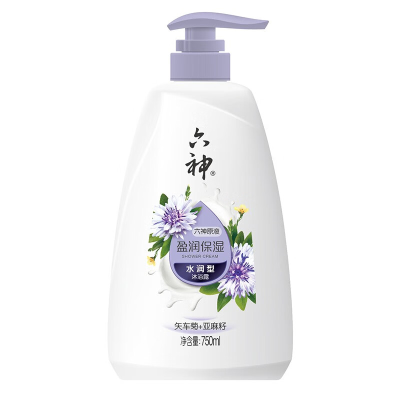 六神 双重植萃滋养沐浴露